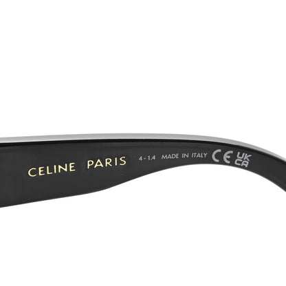 Celine Acetate Round Triomphe Sunglasses CL40271I Black 5 of 6