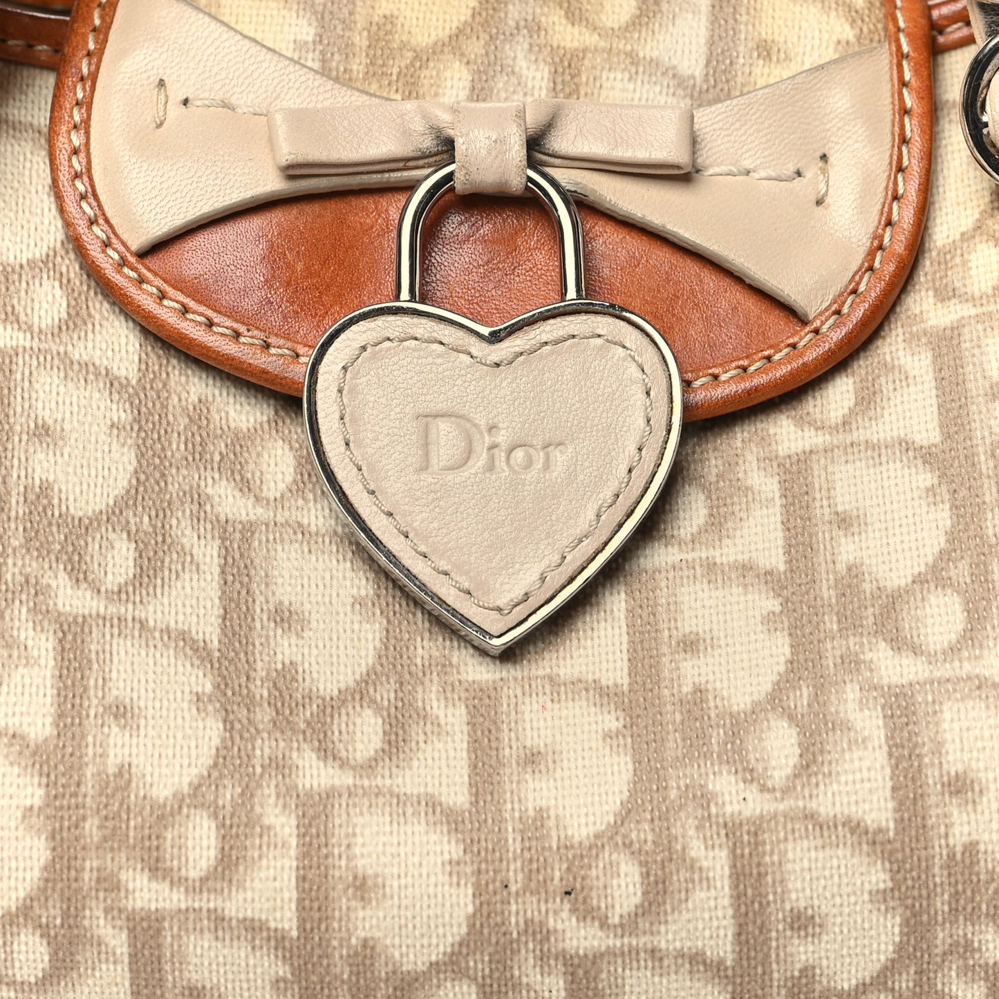 Monogram Romantique Trotter Shoulder Bag Beige