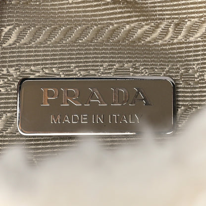Prada Cashmere Mini Re-Edition 2000 Bag Naturale 6 of 8