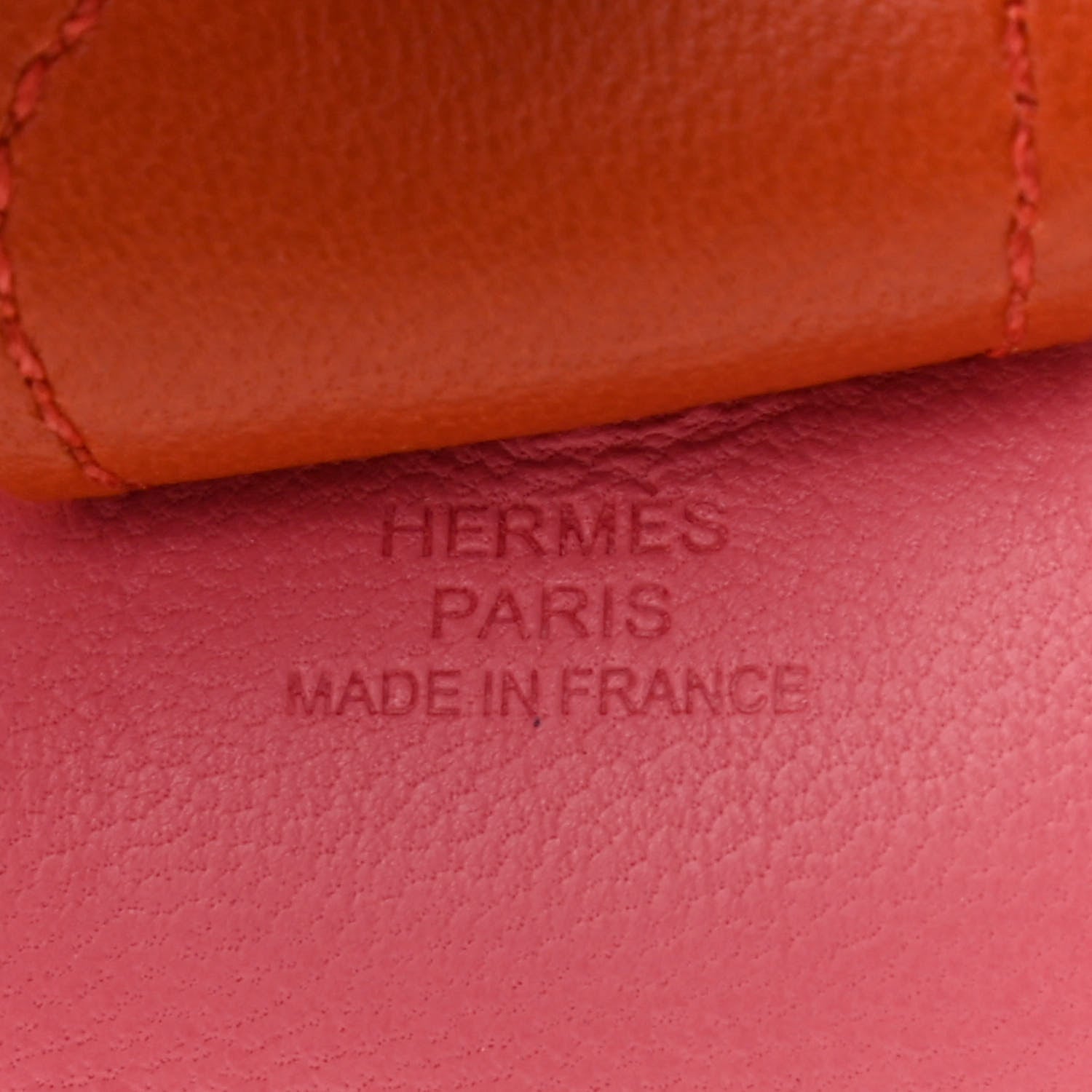 Hermes Milo Lambskin Grigri Rodeo Horse Bag Charm GM Rose Azalee Cornaline Bleu De Malte 3 of 3