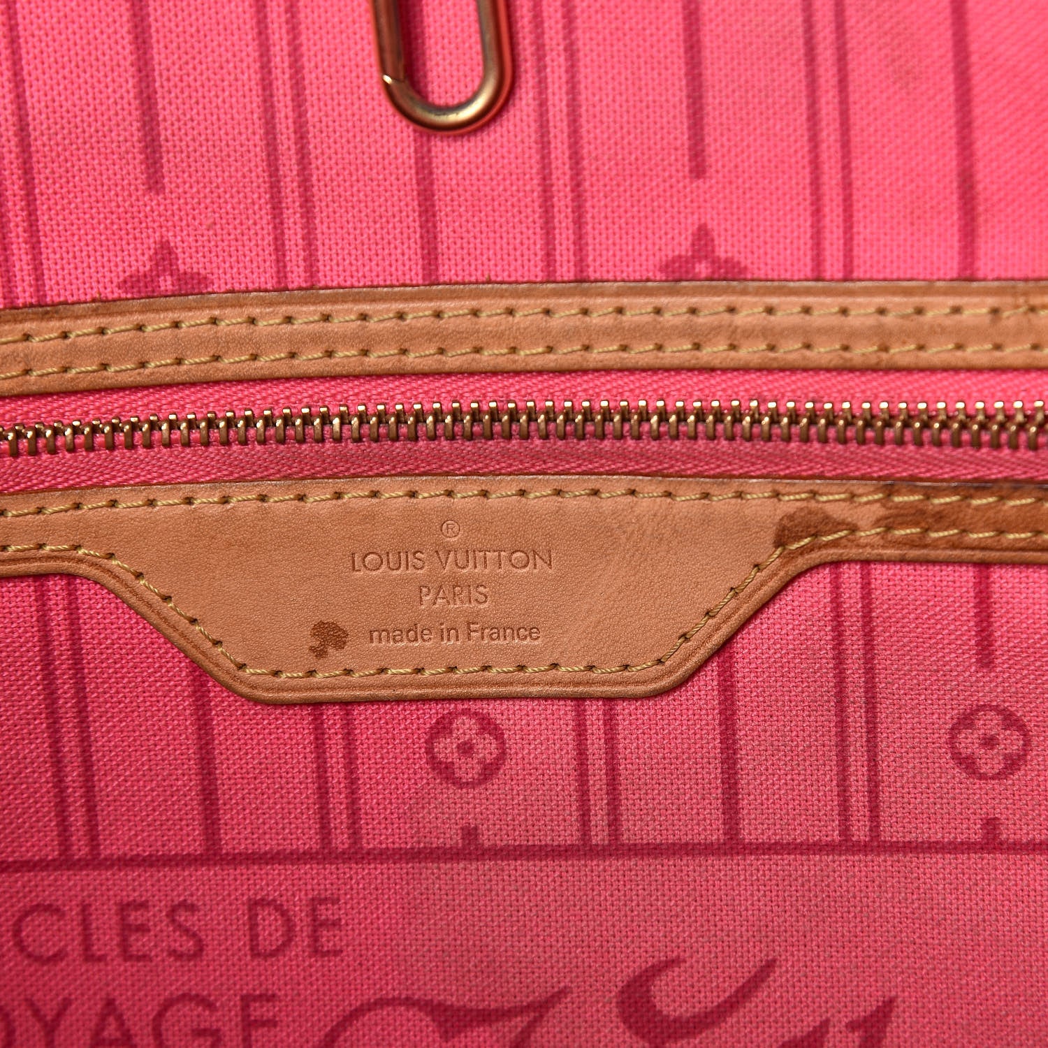 Louis Vuitton Monogram Roses Neverfull MM 6 of 18