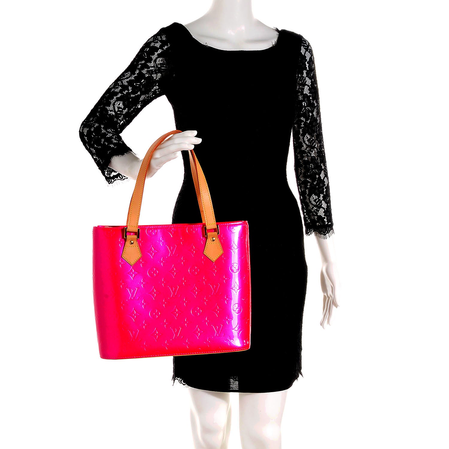 Louis Vuitton Vernis Houston Fuchsia 2 of 8