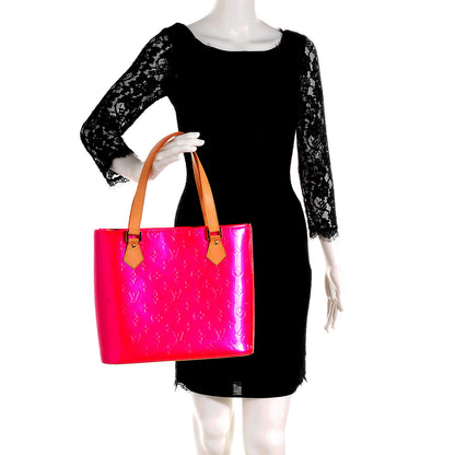 Louis Vuitton Vernis Houston Fuchsia 2 of 8