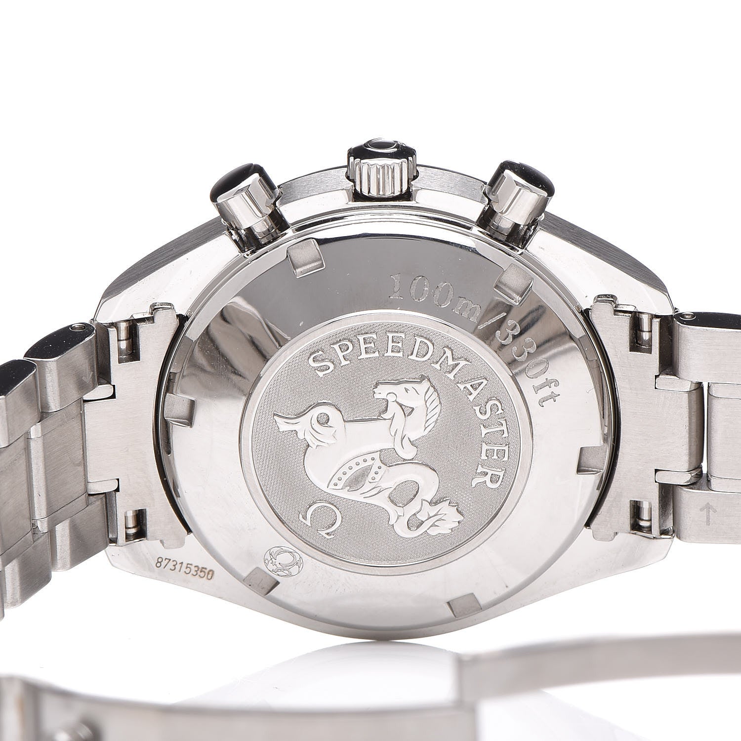 Omega Stainless Steel 40mm Speedmaster Date Chronograph Automatic Watch Grey 323.30.40.40.06.001 6 of 7