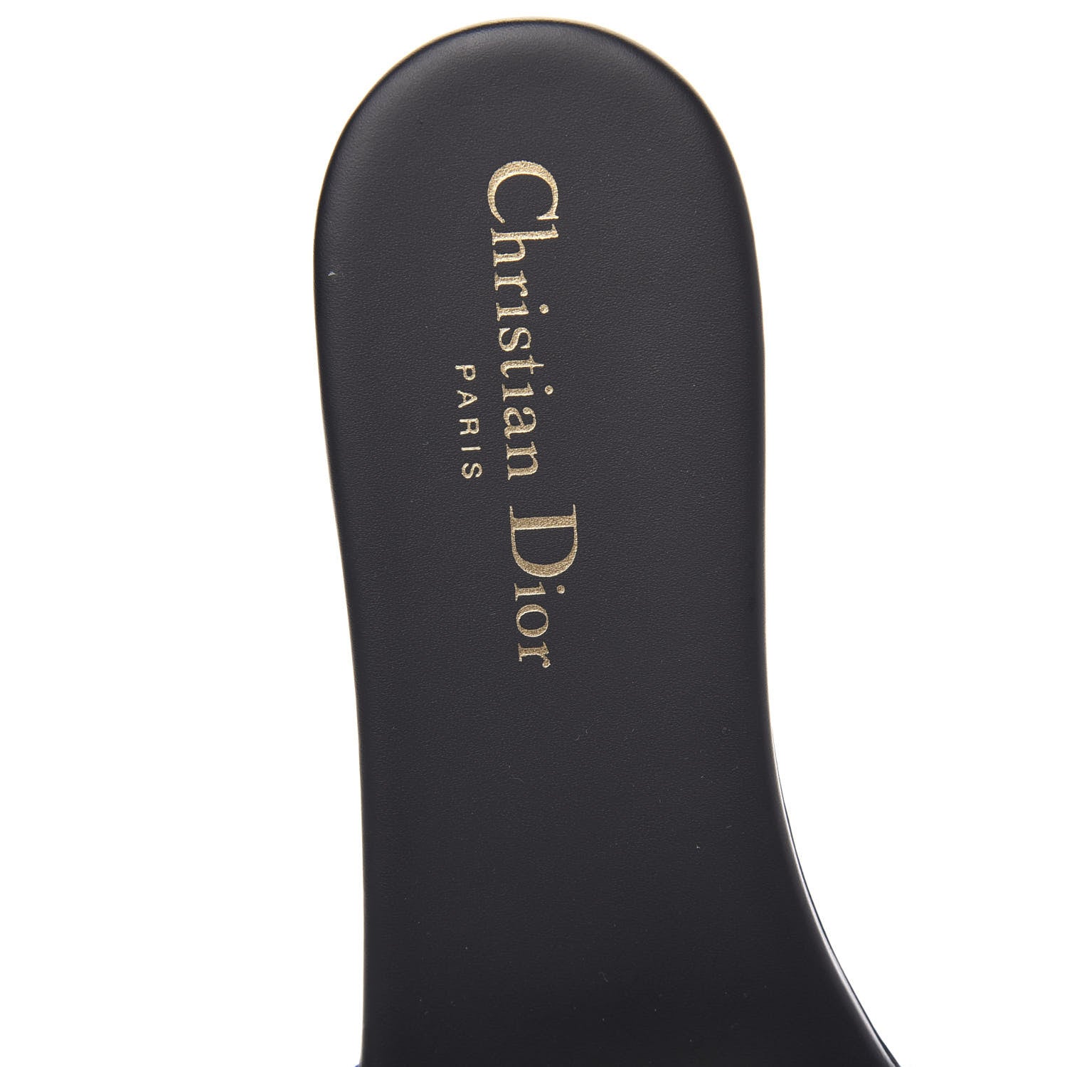 Christian Dior Canvas Embroidered Dway Mules Slide Sandals 38 Deep Blue 6 of 8