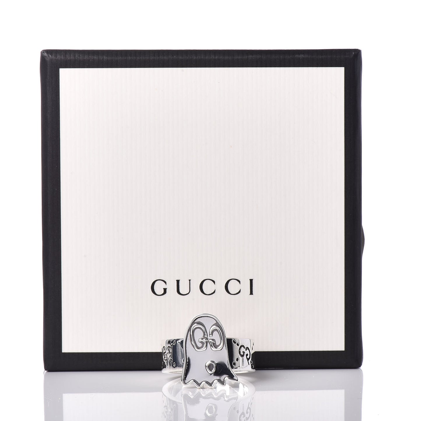 Sterling Silver GucciGhost Ghost Ring 64 10.75