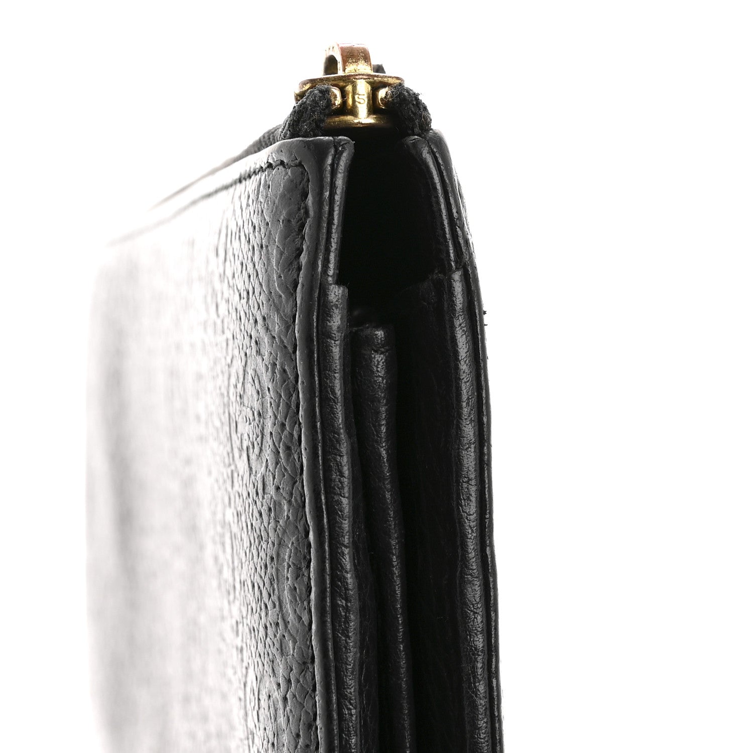 Gucci Guccissima Donna Long Wallet Black 9 of 9