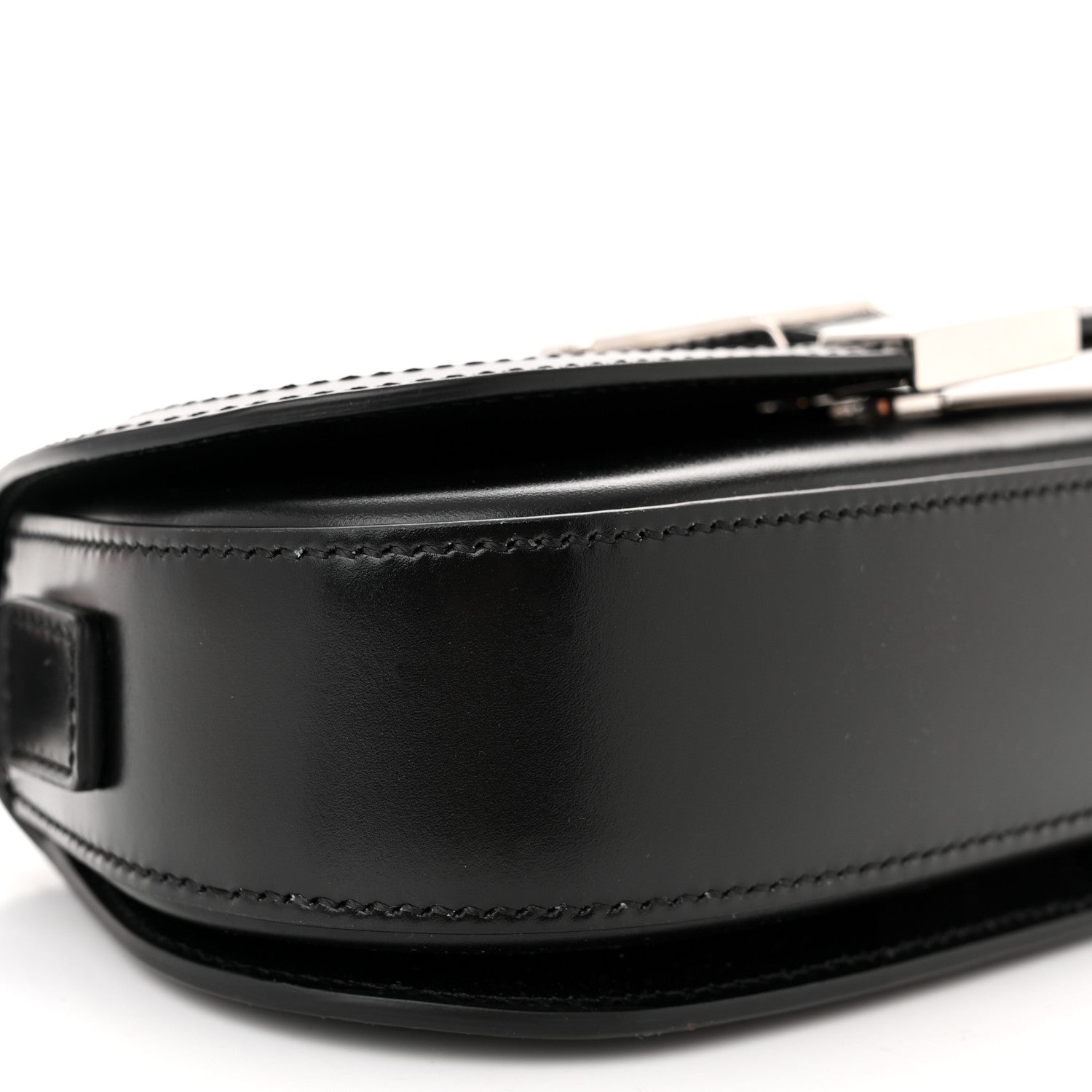 Versace Lambskin Mini Greca Goddess Shoulder Bag Black 8 of 9