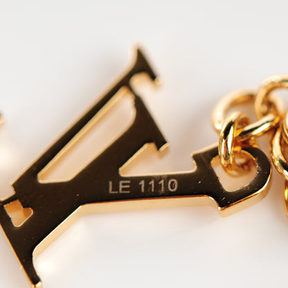 Louis Vuitton Sweet Monogram Charms Bracelet Gold 5 of 6