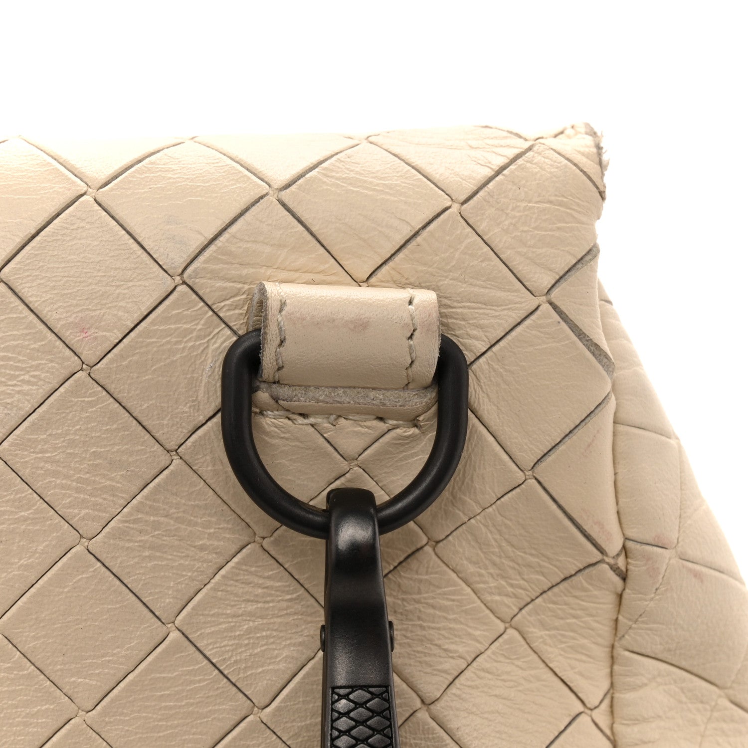 Bottega Veneta Calfskin Intrecciomirage Embossed Butterfly Small Chain Crossbody Colonial 15 of 15