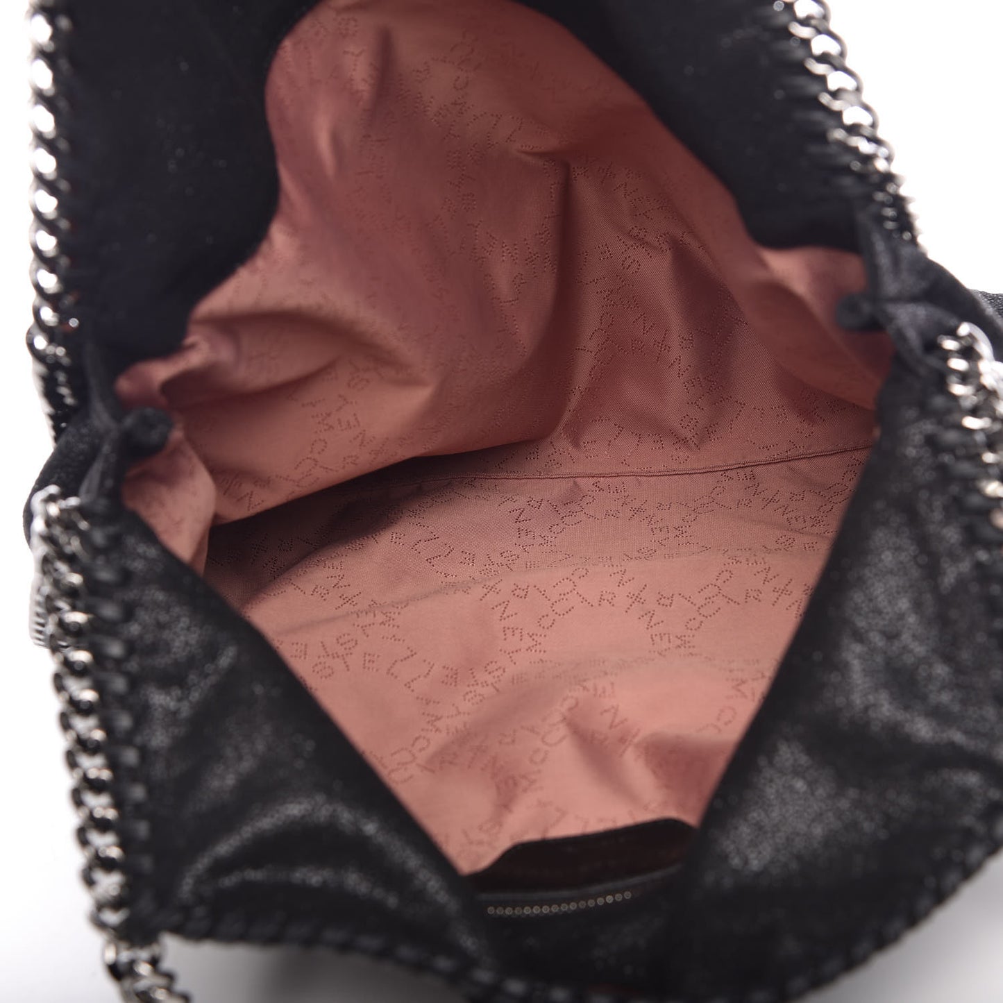 Shaggy Deer Small Falabella Tote Black
