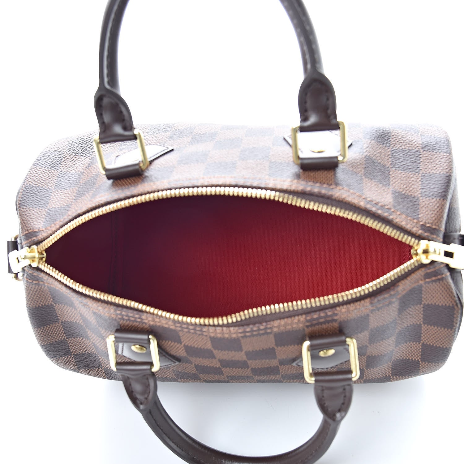 Louis Vuitton Damier Ebene Speedy Bandouliere 25 5 of 11