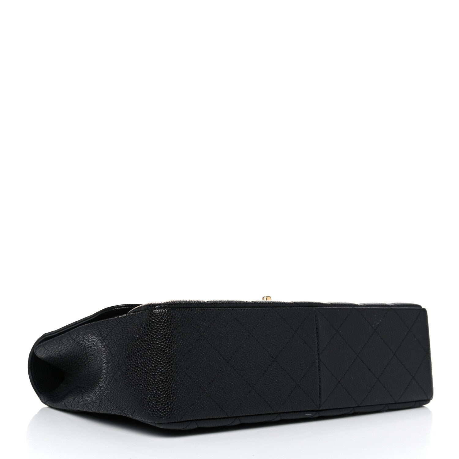 Chanel Caviar Quilted Jumbo Single Flap Black 4 of 13