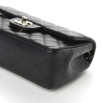 Chanel Lambskin Quilted Mini Rectangular Flap Black 9 of 9