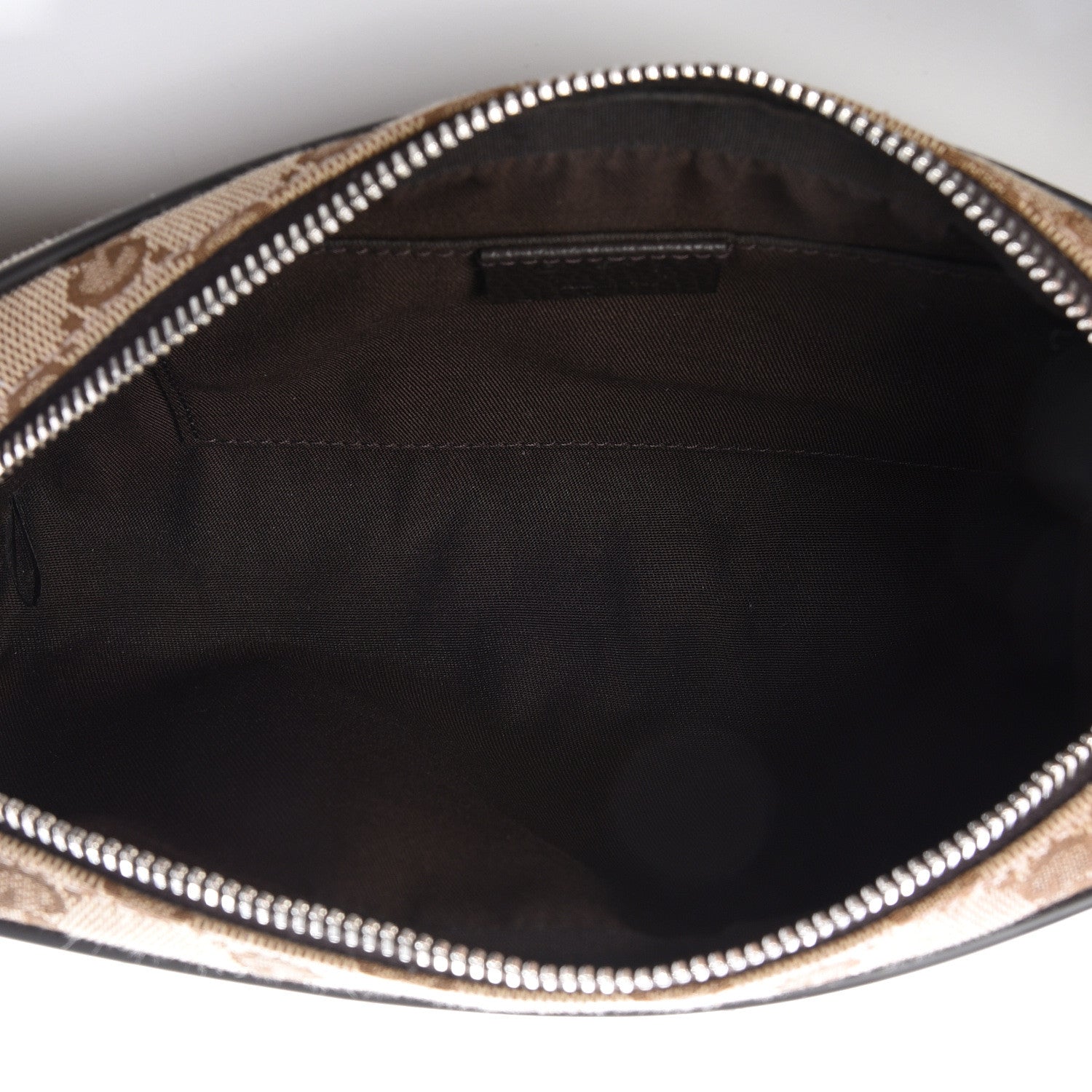 Gucci Monogram Belt Bag Dark Brown 4 of 12