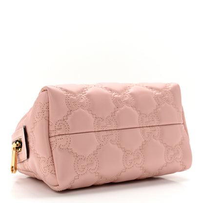 Gucci Calfskin GG Matelasse Beauty Case Perfect Pink 4 of 7
