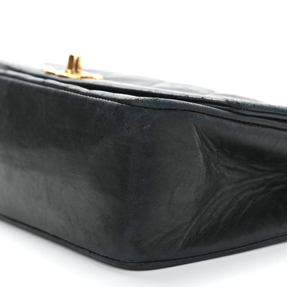 Chanel Lambskin Quilted Small Single Flap Black 10 of 14
