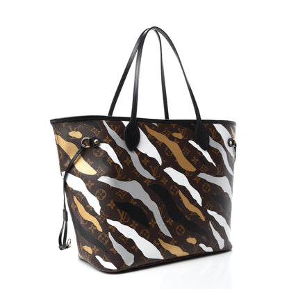 Louis Vuitton X LOL Monogram Neverfull MM Gold Silver 3 of 10
