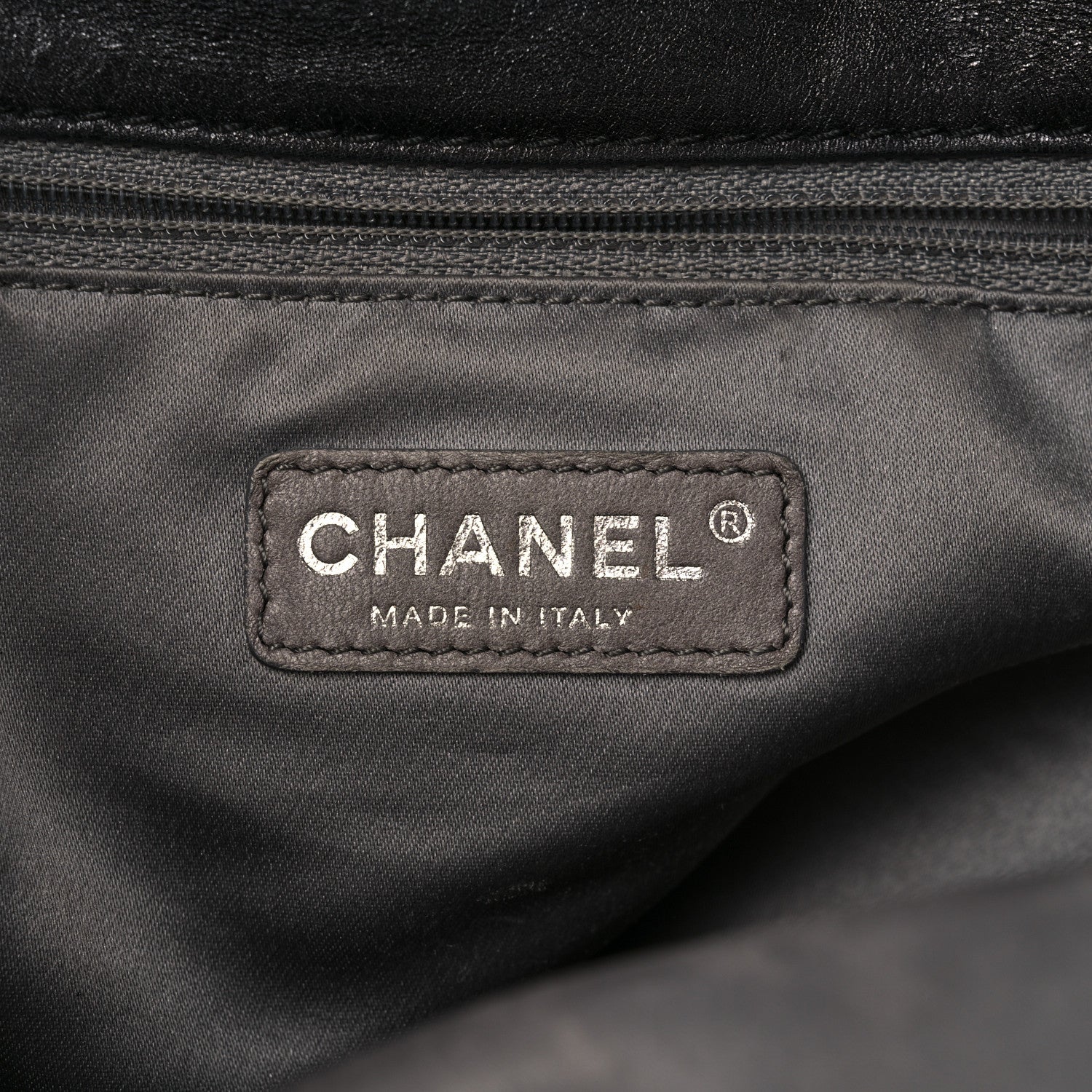 Chanel Glazed Calfskin Perforated Medium Rodeo Drive Tote Black 6 of 14