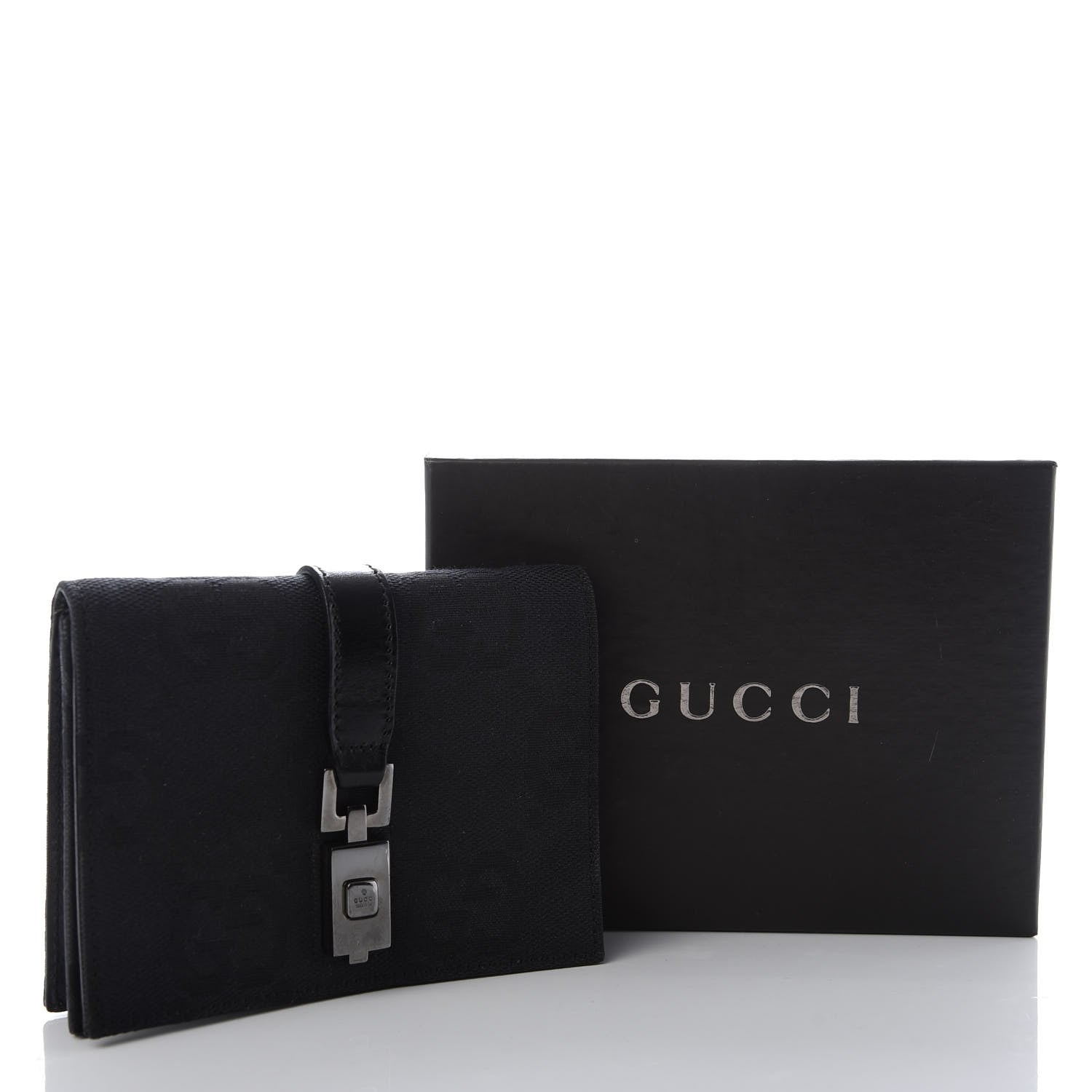 Gucci Monogram Belt Pouch Black 7 of 7