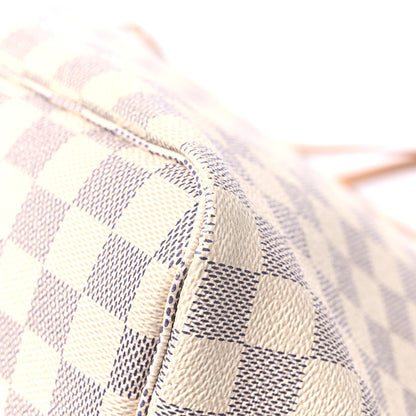 Louis Vuitton Damier Azur Neo Neverfull GM Rose Ballerine 9 of 17