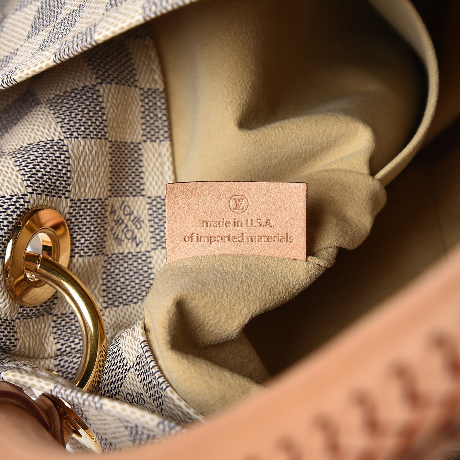 Louis Vuitton Damier Azur Artsy MM 8 of 9