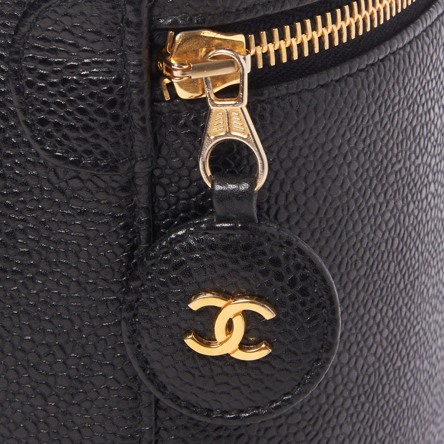 Caviar Vanity Cosmetic Case Black