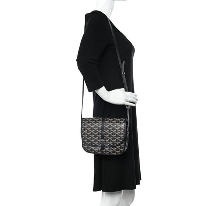 Goyard Goyardine Belvedere II PM Messenger Bag Black 2 of 11