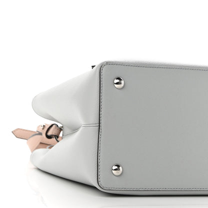 Fendi Vitello Cruise Monster Studded Petite 2Jours Tote Grigio Perla Amido Multicolor 8 of 8