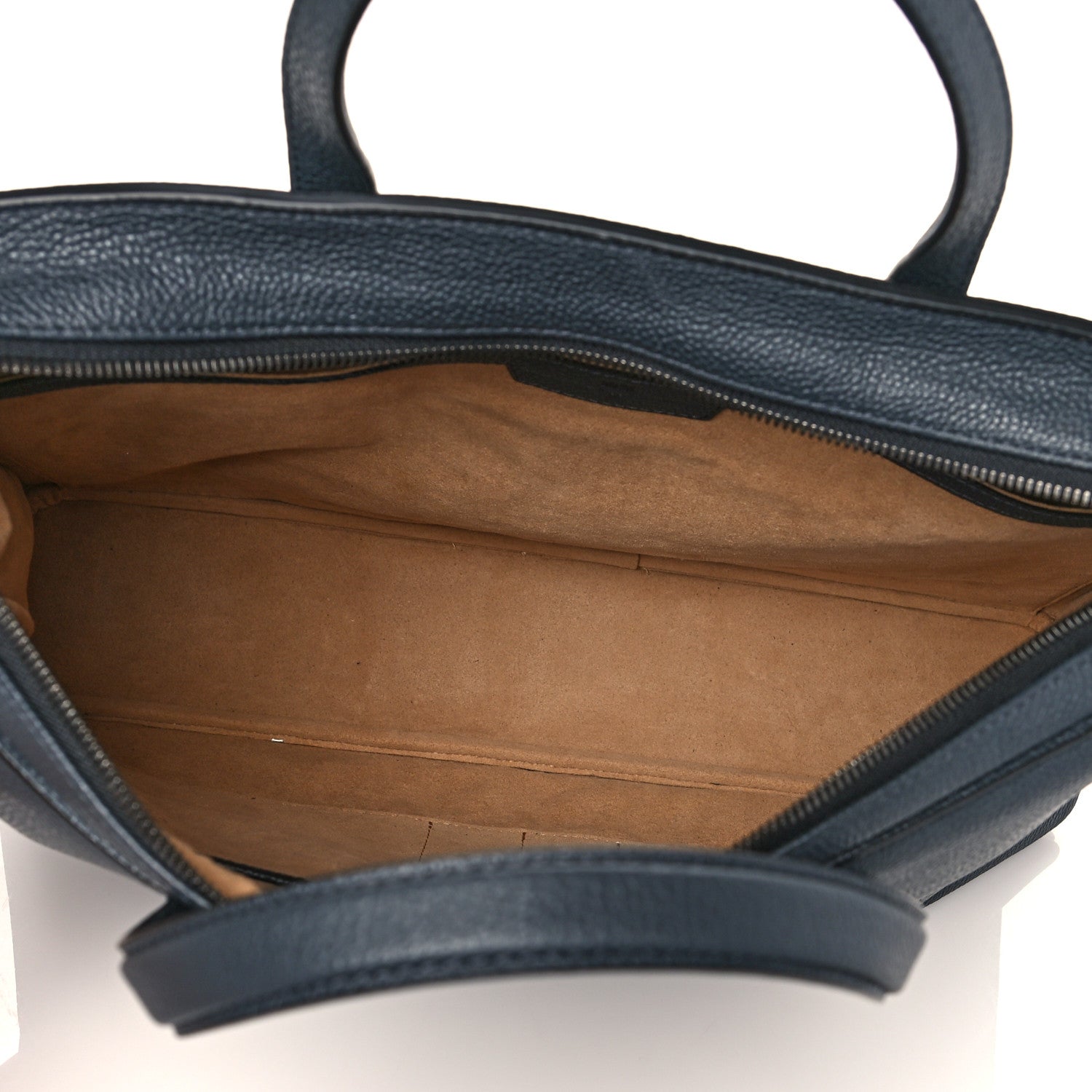 MCM Calfskin Briefcase Navy Blue 5 of 9