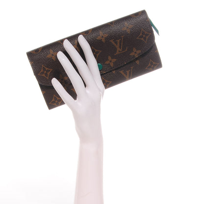 Louis Vuitton Monogram Emilie Wallet Vert 2 of 8