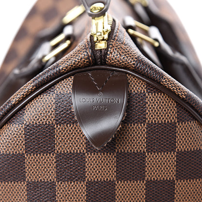 Louis Vuitton Damier Ebene Speedy 30 5 of 10