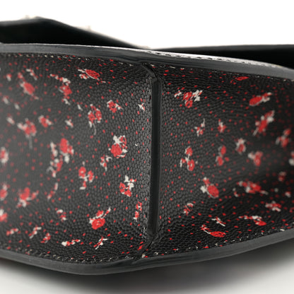 Alexander McQueen Calfskin Floral Medium Insignia Flap Multicolor 9 of 11