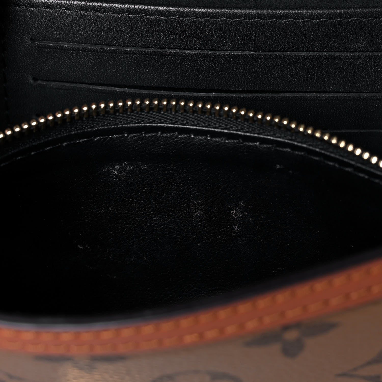 Louis Vuitton Reverse Monogram Dauphine Chain Wallet 12 of 13