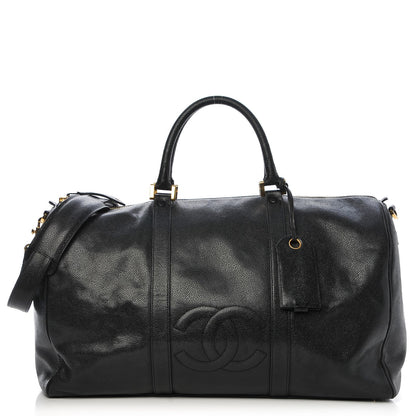 Chanel Caviar Timeless CC Duffel Bag Black 1 of 8