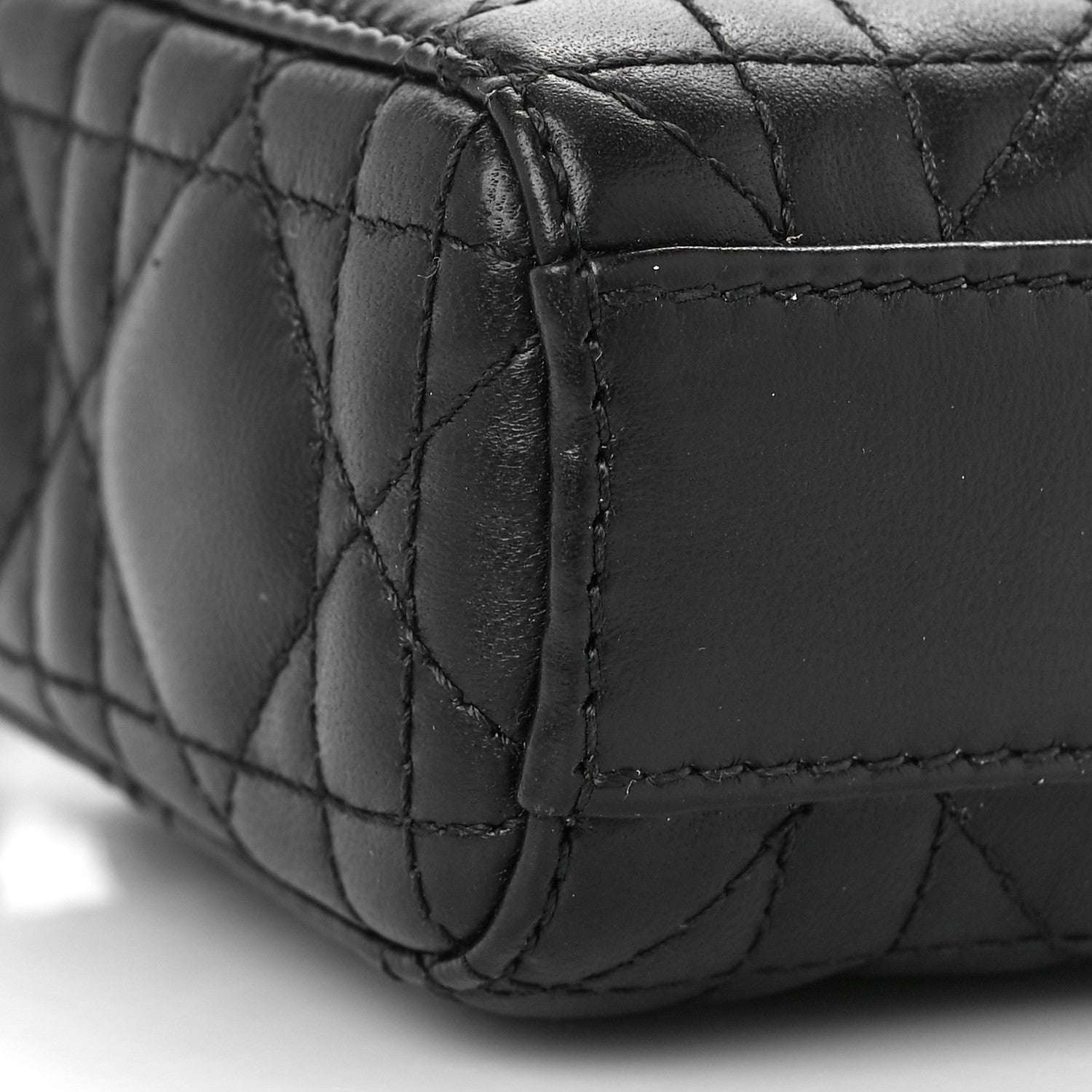 Christian Dior Lambskin Cannage Micro Lady D-Joy Black 7 of 9