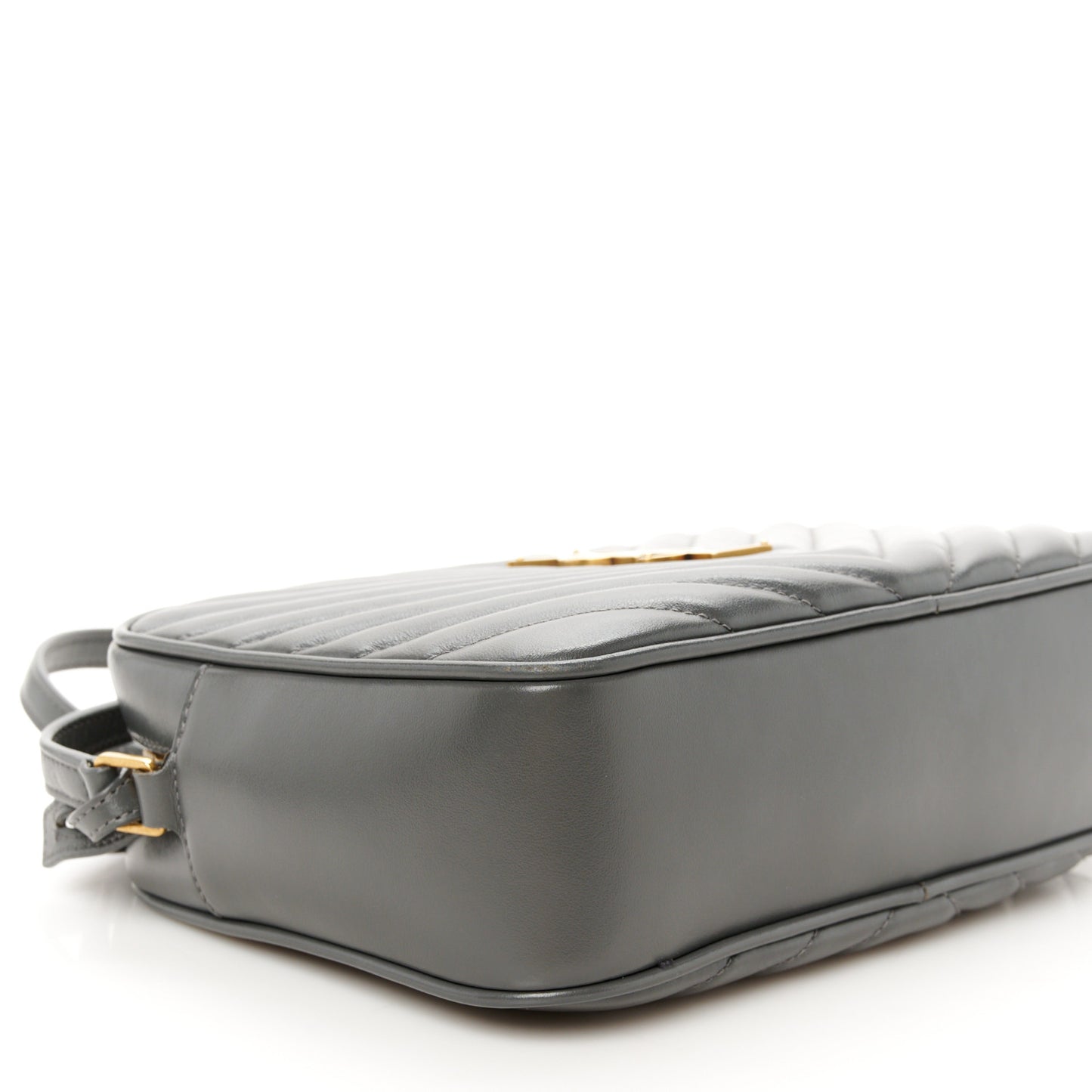 Calfskin Matelasse Monogram Lou Camera Bag Storm
