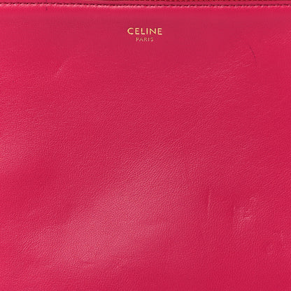 Celine Lambskin Small Trio Crossbody Bag Fuchsia 8 of 10
