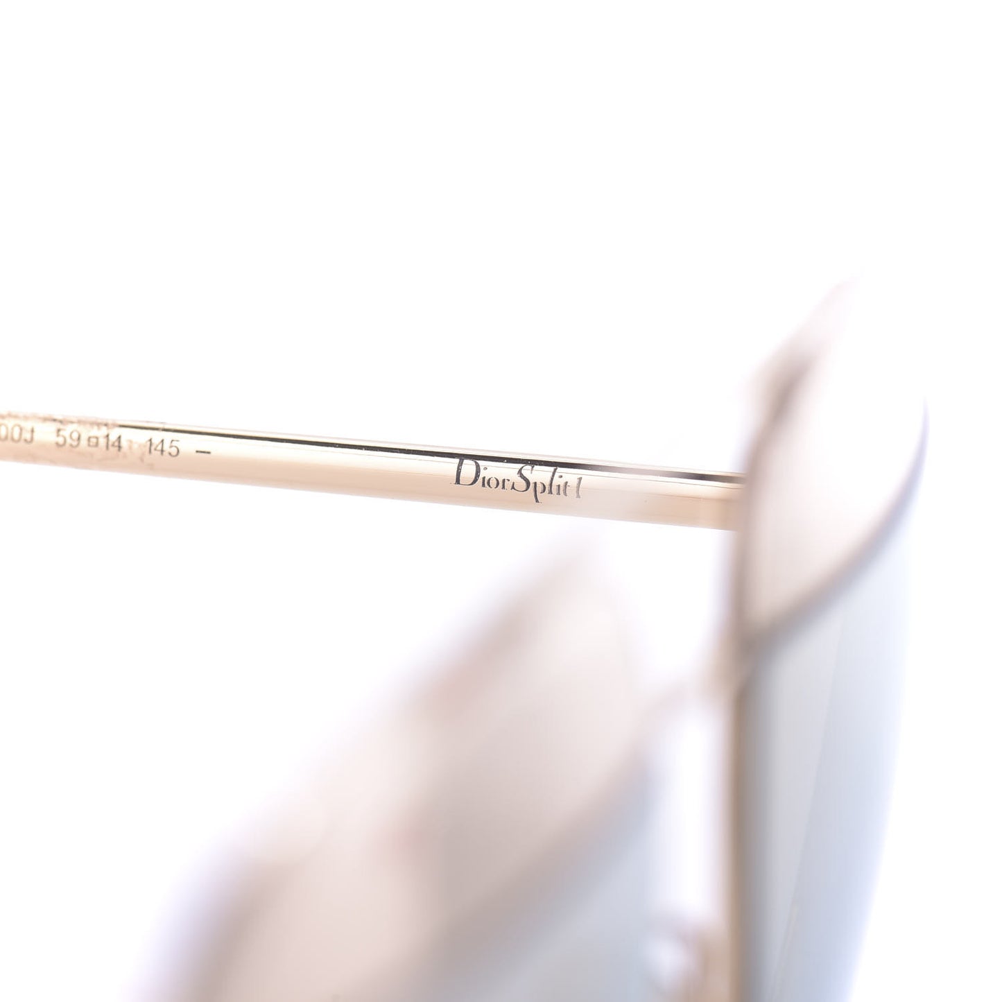 Split 1 Aviator Sunglasses Gold