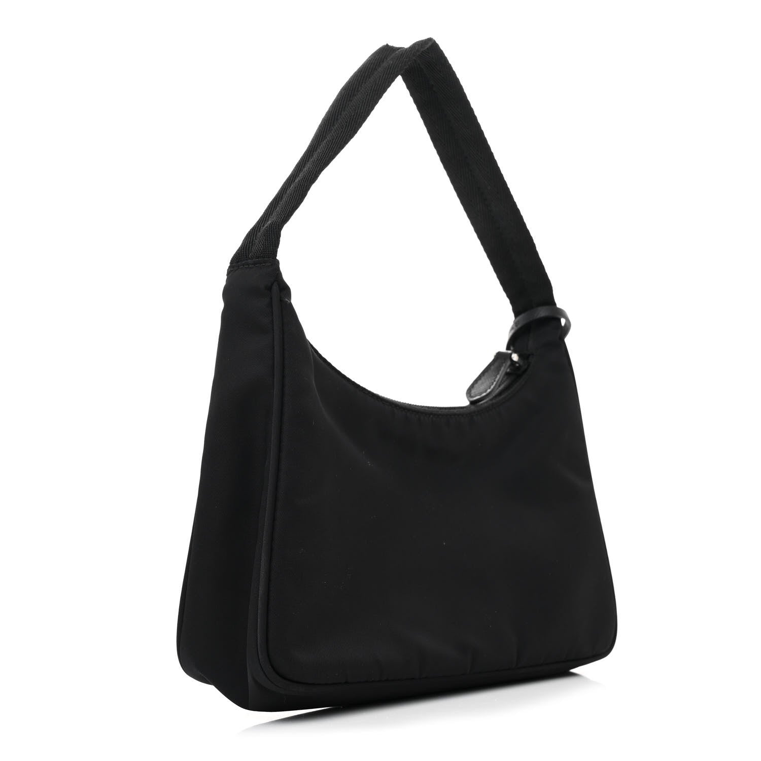 Prada Tessuto Nylon Mini Re-Edition 2000 Bag Black 3 of 13