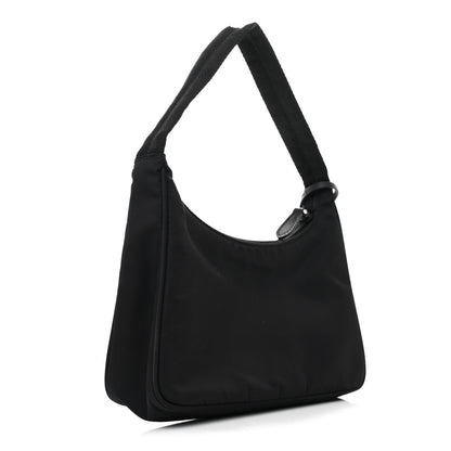 Prada Tessuto Nylon Mini Re-Edition 2000 Bag Black 3 of 13