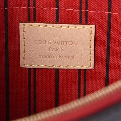 Louis Vuitton Monogram Neverfull MM GM Pochette Cherry 6 of 7
