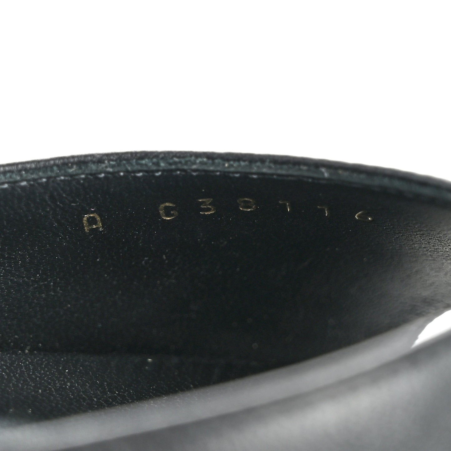 Lambskin Platform Sandals 40 Black