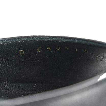 Chanel Lambskin Platform Sandals 40 Black 10 of 13