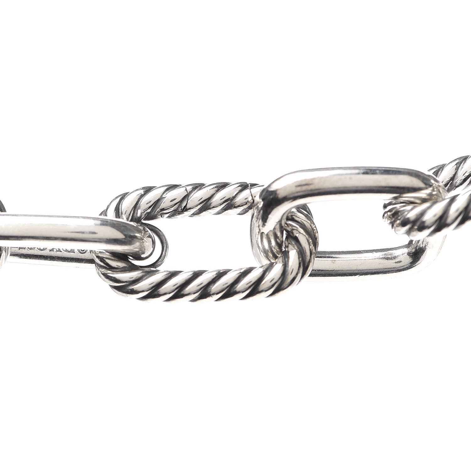 David Yurman Sterling Silver 14mm Madison Chain Necklace 4 of 5