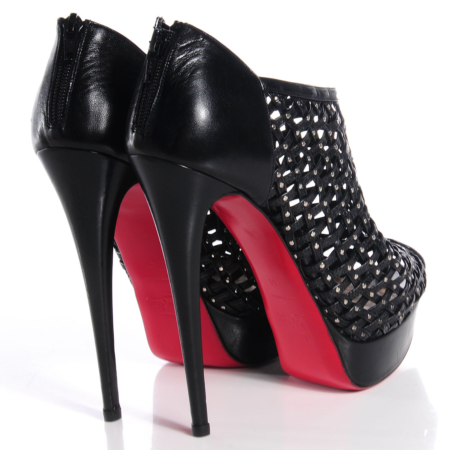 Kid Kasha 150 Booties 41 Black Silver