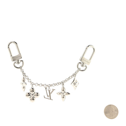 Louis Vuitton Monogram Spring Street Strass Chain Bag Charm Silver 2 of 3