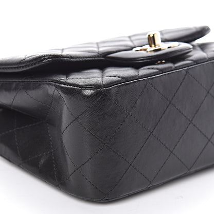Chanel Lambskin Quilted Mini Square Flap Black 8 of 10