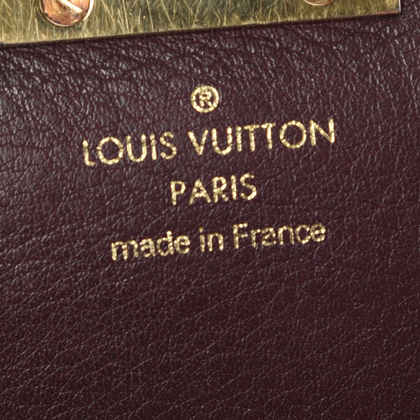 Monogram Elysee Wallet Bordeaux
