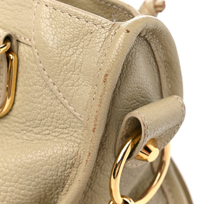 Balenciaga Chevre Gold Metallic Edge Hardware Mini City Beige Oryx 14 of 18